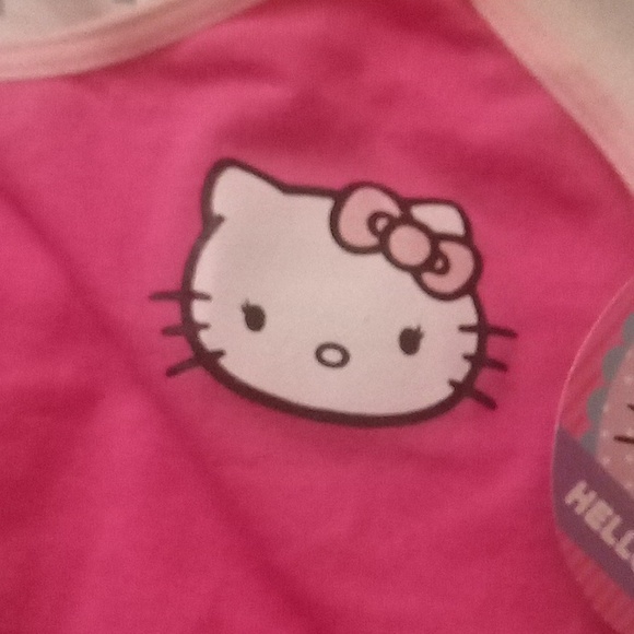 Girls' Sanrio Hello Kitty Crop and girl leg panty set size XL - Picture 3 of 8